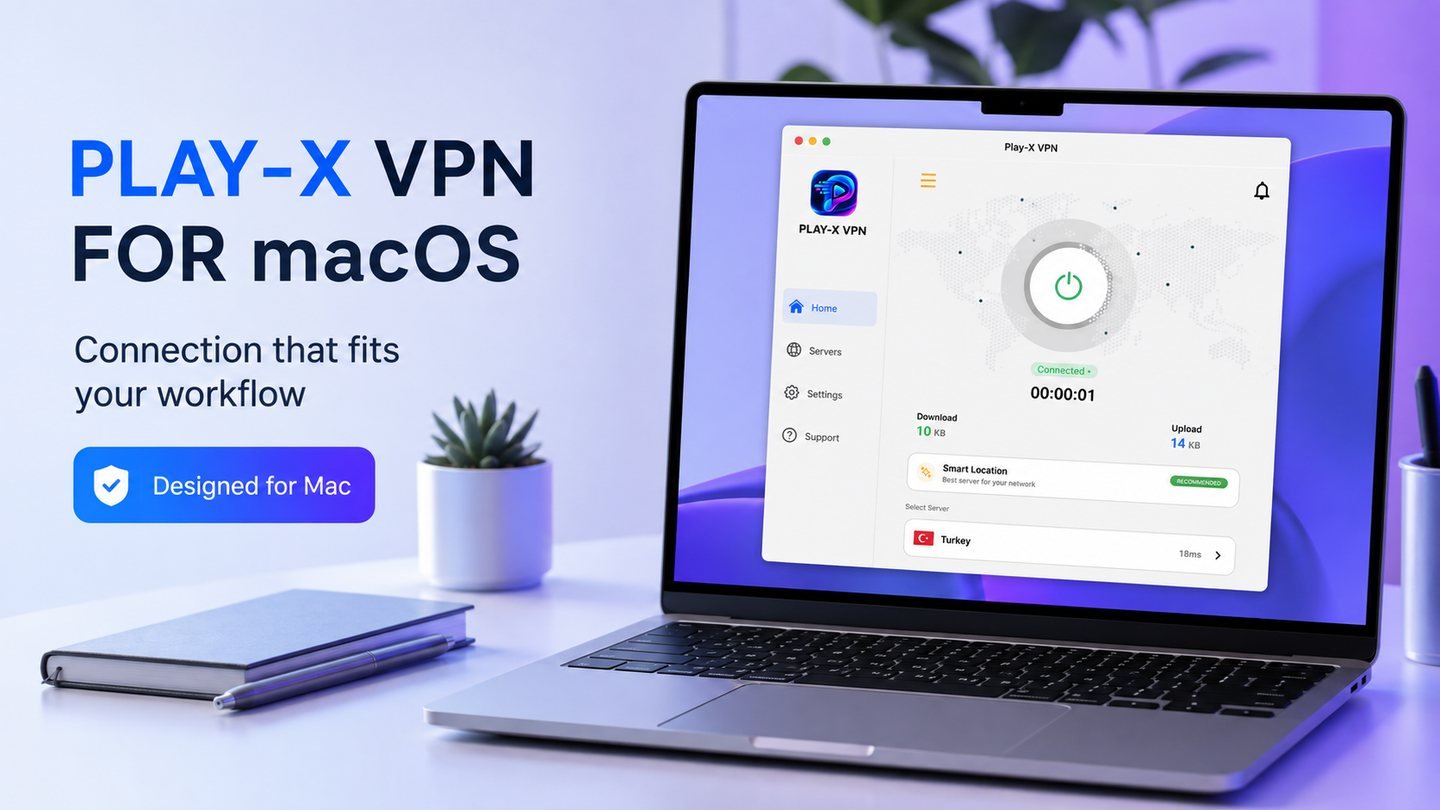 Branded macOS VPN desktop application