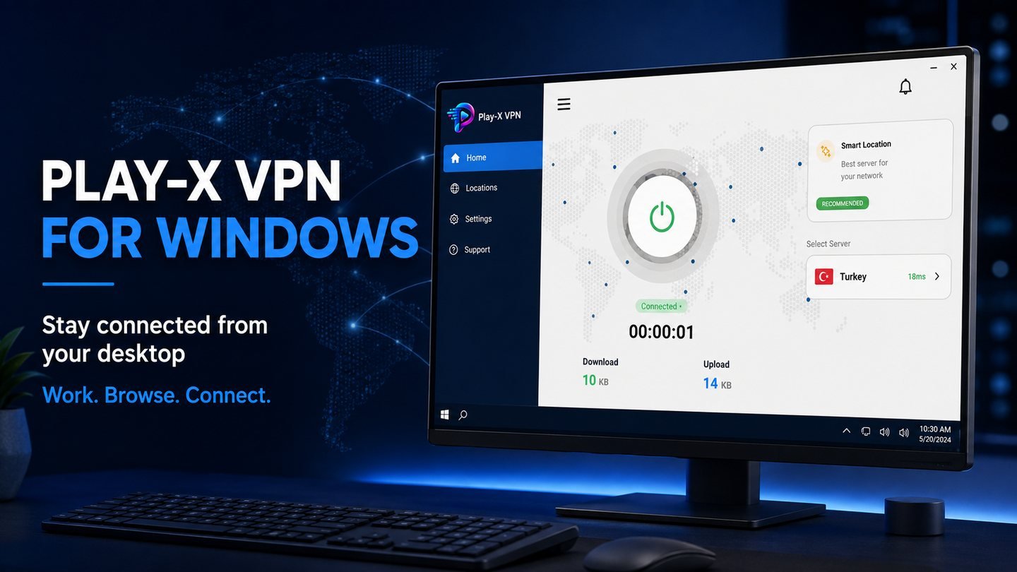 Branded Windows VPN desktop application